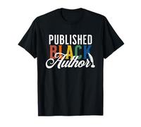 Orgulloso Autor Negro Mamá Papá Poeta Africano Escritor Camiseta