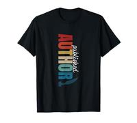 Orgulloso Autor Publicado Mamá Papá Vintage Poeta Libro Escritor Camiseta