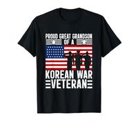 Orgulloso bisnieto de un veterano de la guerra de Corea Camiseta