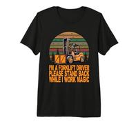 Orgulloso Carretilla Elevadora Certificada Soy Conductor de Carretilla Elevadora Camiseta Premium