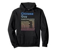 Orgulloso chico chino con raíces de patrimonio cultural chino Sudadera con Capucha