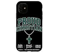Orgulloso Christian Faith First Christian Streetwear Carcasa para iPhone 11