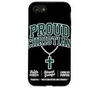 Orgulloso Christian Faith First Christian Streetwear Carcasa para iPhone SE (2020) / 7/8