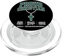 Orgulloso Christian Faith First Christian Streetwear PopSockets PopGrip para MagSafe