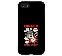 Orgulloso Cocinero Humor Modo de Cocina Activado Estilo Caos Cocina Carcasa para iPhone SE (2020) / 7 / 8