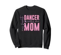 Orgulloso Danza Mamá Vida Retro Día de la Sudadera