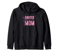 Orgulloso Danza Mamá Vida Retro Día de la Sudadera con Capucha
