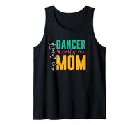 Orgulloso Danza Mamá Vida Vintage Día de la Camiseta sin Mangas