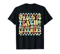 Orgulloso de enseñar a Estudiantes multilingües Camiseta