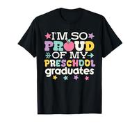 Orgulloso de mis graduados en preescolar Maestro del último día de clases Camiseta