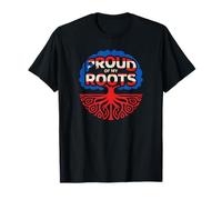 Orgulloso de mis raíces de Puerto Rico Patrimonio Cultural Arte Camiseta