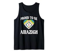 Orgulloso de ser Amazigh Bandera Diseño Marruecos Tamazgha Cultura Camiseta sin Mangas