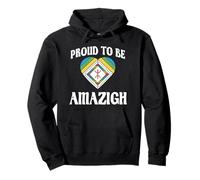 Orgulloso de ser Amazigh Bandera Diseño Marruecos Tamazgha Cultura Sudadera con Capucha