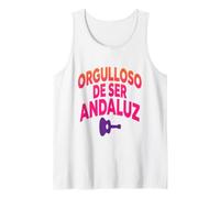 Orgulloso De Ser Andaluz Camiseta Cultural Española Camiseta sin Mangas