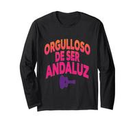Orgulloso De Ser Andaluz Camiseta Cultural Española Manga Larga