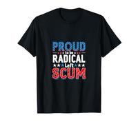 Orgulloso de ser escoria Radical de Izquierda - Rebel Democrat Political Camiseta