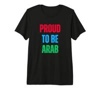 Orgulloso de ser Patrimonio Cultural Árabe Edad de Oro árabe Camiseta Premium