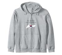 Orgulloso de ser surcoreano Sudadera con Capucha