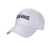 Orgulloso de ser un trabajador sindical sombrero adulto unisex ajustable g