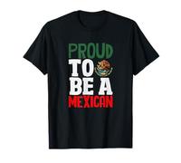 Orgulloso de ser una Bandera del Orgullo Mexicano Patrimonio de raíces de México Camiseta