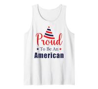 Orgulloso de ser una Bandera patriótica Estadounidense de Estados Unidos 4 de Julio Camiseta sin Mangas