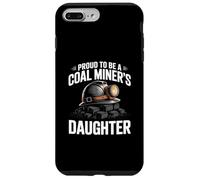 Orgulloso de ser una Hija minera del carbón Orgullo de minería de carbón Carcasa para iPhone 7 Plus/8 Plus