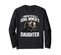 Orgulloso de ser una Hija minera del carbón Orgullo de minería de carbón Manga Larga