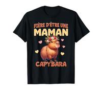 Orgulloso de ser una mamá Capybara Chill Regalo Día de la Madre Camiseta