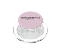 Orgulloso de ser una mamá Cita de Maternidad Mama Life Inspiring PopSockets PopGrip para MagSafe
