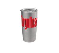 Orgulloso De Ser Vasco Camiseta Frases Vasca Vaso térmico de acero inoxidable de doble pared