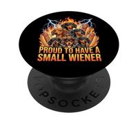 Orgulloso de Tener una pequeña Salchicha PopSockets PopGrip Adhesivo