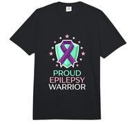 Orgulloso Defensor del Trastorno convulsivo del Guerrero de la Epilepsia Comfort Colors Adult Heavyweight T-Shirt