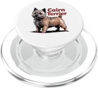Orgulloso dueño de la Raza de Perro Cairn Terrier PopSockets PopGrip para MagSafe