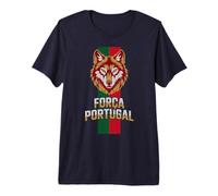 Orgulloso FORÇA Portugal Born Country DNA Family My Sempre Flag Camiseta Premium