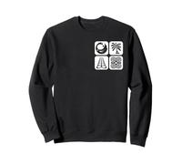 Orgulloso Ghana Cultura Arte Africano Colección Tribal Artístico Sudadera