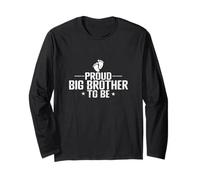 Orgulloso Gran Hermano Será Bebé Anuncio Manga Larga