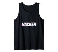 Orgulloso Hacker hábil codificación Pro Hackers Minimalistas Camiseta sin Mangas