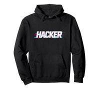 Orgulloso Hacker hábil codificación Pro Hackers Minimalistas Sudadera con Capucha