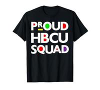 Orgulloso HBCU Squad Senior Graduación Estudiante Universitario Diversión Camiseta
