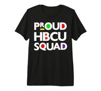 Orgulloso HBCU Squad Senior Graduación Estudiante Universitario Diversión Camiseta Premium
