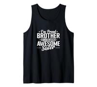 Orgulloso Hermano de la Maldita Hermana Impresionante Camiseta sin Mangas