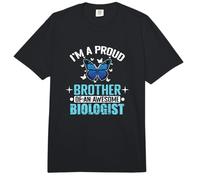 Orgulloso Hermano De Un Biólogo Impresionante Comfort Colors Adult Heavyweight T-Shirt