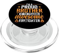 Orgulloso Hermano Maldito Bombero Impresionante PopSockets PopGrip para MagSafe
