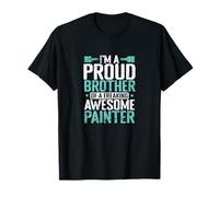 Orgulloso Hermano Maldito Pintor Impresionante Camiseta