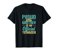 Orgulloso Hermano pequeño de Adolescente Oficial Camiseta
