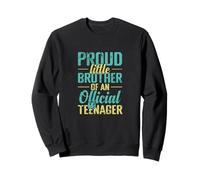 Orgulloso Hermano pequeño de Adolescente Oficial Sudadera