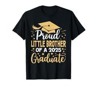 Orgulloso hermano pequeño de una clase de 2025 Graduate Senior 2025 Camiseta