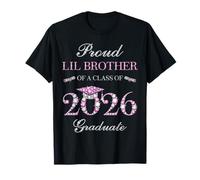 Orgulloso Hermano pequeño de una Clase de Graduado 2026 Camiseta