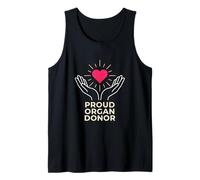 Orgulloso héroe de concienciación sobre trasplantes de órganos donantes Salvavidas Camiseta sin Mangas