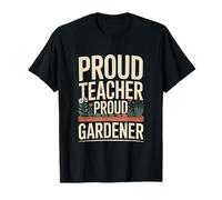 Orgulloso Maestro Orgulloso Jardinero Aula Jardinería Love Camiseta